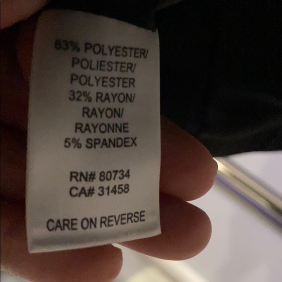 BCBG short sleeve pinstripe blazer - Picture 3 of 3